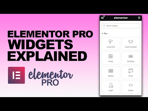 15 Elementor Pro widgets Explained and how to use them