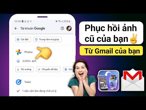 Cách khôi phục ảnh cũ từ tài khoản Gmail | Khôi phục ảnh từ Google Drive