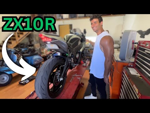 INSTALLING NEW LOUD SC PROJECTS EXHAUST ON ZX10R