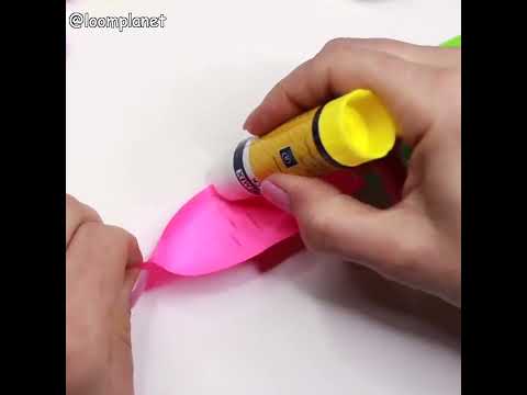 🌼 Топпер на карандаш из бумаги! #shorts DIY Paper pencil topper