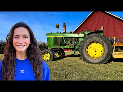 Mowing My Enormous Lawn With 3 Tractors