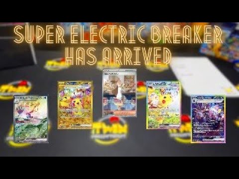 A New Pikachu??? How Many Can We Pull From Super Electric Breaker?!