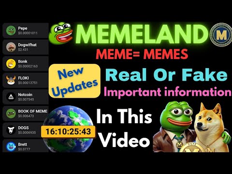 Memeland Airdrop 🚀Real or Fake | Memeland Airdrop🚀 | Memeland Withdraw Or Not |