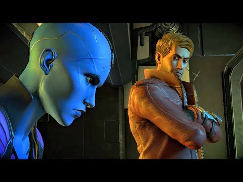 Peter Quill Interrogates Nebula: Polite Way (Guardians of the Galaxy | Telltale Games)