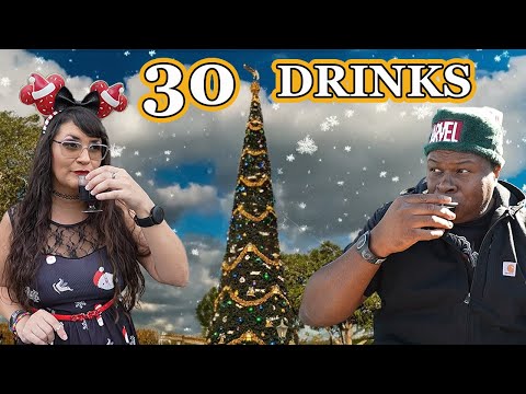 EPCOT Festival of the Holidays drinks 2024 🍾 Disney World drink guide