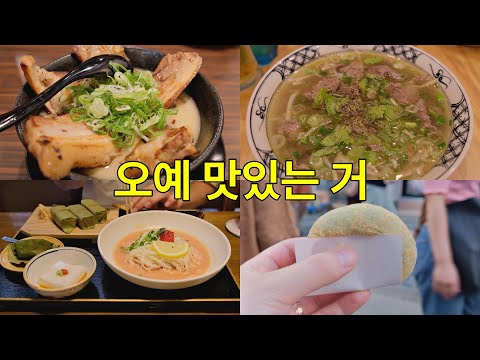 🍜 일본에 오신 어머님과 외식 특집 Vlog [오사카 차슈라멘⎮베트남쌀국수⎮나라 감잎초밥⎮쫀득 찹쌀떡]