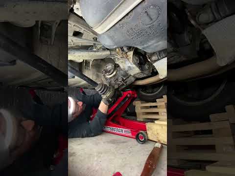 Installing Diff With Only A Car Jack