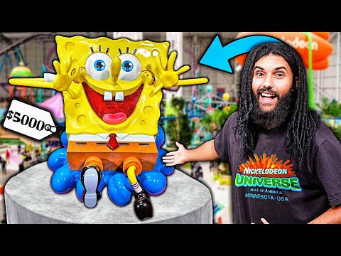 I Bought A Piece Of SPONGEBOB History From NICKELODEON UNIVERSE