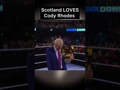 Scotland Fans Debut a New Chant for Cody Rhodes