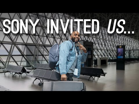 Sony Invited Us To Come And Hang Out!