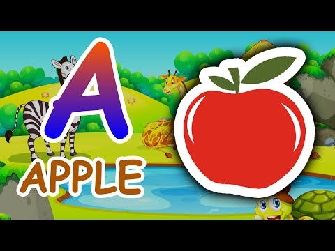 Learn ABC for Kids | ABCD A for Apple B for Ball | Toddler Nursery Videos