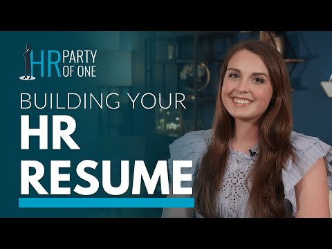 Building Your HR Resume