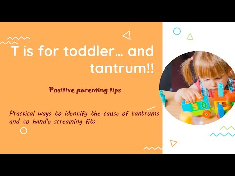 Toddler tantrum | Handling tantrums in kids | Positive parenting tips | calming strategies