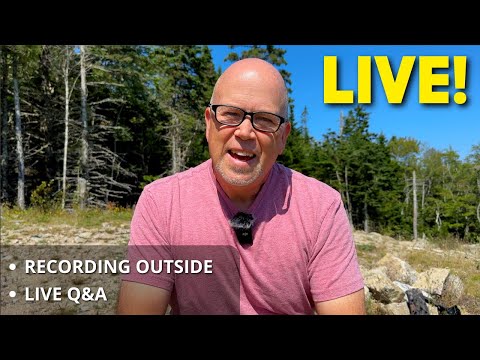 Live Stream #44 - Making a video outside, Live Q&A and more!