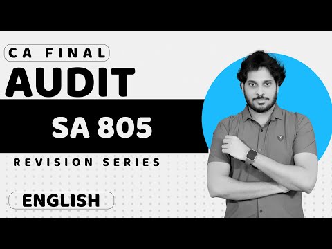 SA 805 | CA Final Audit Marathon | Nov 2024