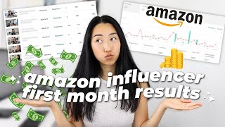 1ST MONTH RESULTS: Amazon Influencer Program 💸 how much I made, is it worth it, beginner tips