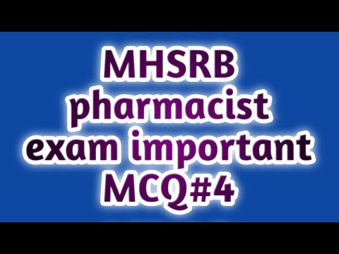 MHSRB pharmacist exam preparation#pharmamcqgovernmentpharmacistexampreparation