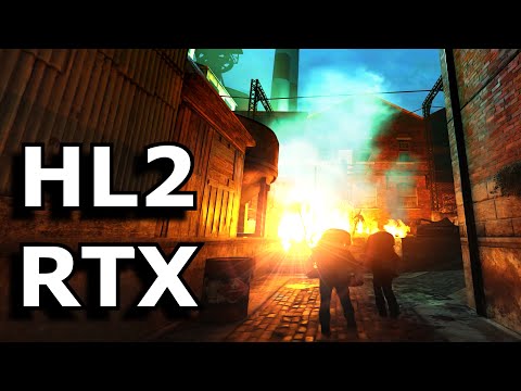 Half Life 2 RTX looks quite nice!