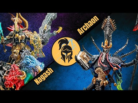 Age of Sigmar 4th Edition Battle Report: Ossiarch Bonereapers vs Slaves to Darkness.