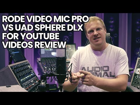 Rode Video Mic Pro VS UAD Sphere DLX For YouTube Videos Review