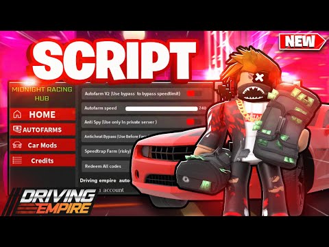 *NEW* Driving Empire Script Auto Farm + Inf Money *PASTEBIN 2023*