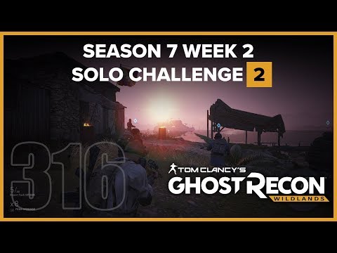 Ghost Recon Wildlands Ep 316 - S07W02 Solo Challenge 2 Complete "Carzita" in Agua Verde, no damage