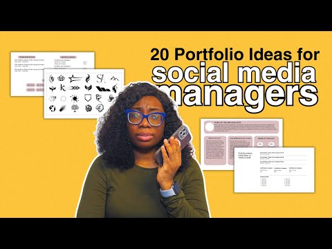 How to create a social media portfolio: 20 portfolio ideas for social media managers