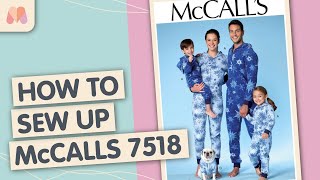 How to make McCall’s 7518 | Onesie Sewalong