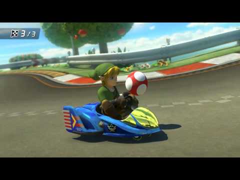 Wii U - Mario Kart 8 - (GCN) Yoshi Circuit