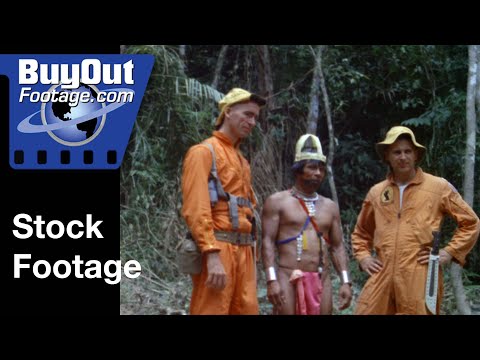 NASA Astronauts - Jungle Survival Training | 1960s Historical Footage