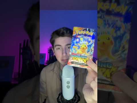 Opening the New Pokémon Set #asmr #pokemoncards