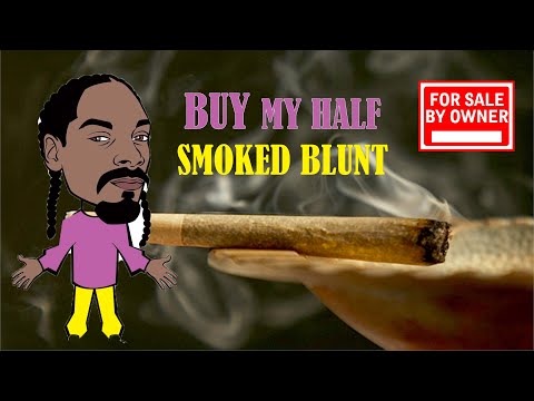 Snoop Dogg Selling Half Smoked Blunt