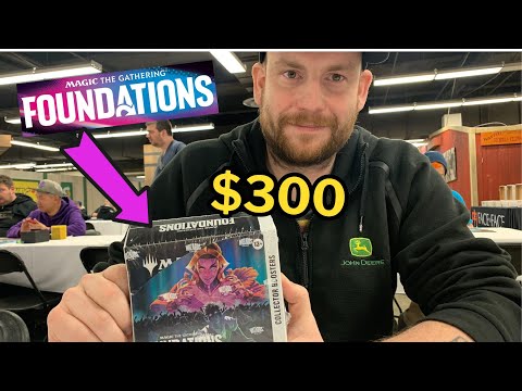 Risking $300 On A Magic Foundations Collector Booster Box! Profit or Loss?