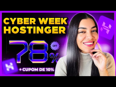 🟣BLACK FRIDAY HOSTINGER 2024: Até 80% OFF + Cupom Extra de 10%  [Comprar Hostinger com Desconto]