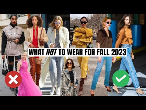 OUT OF STYLE for FALL 2023 | What Not To Wear