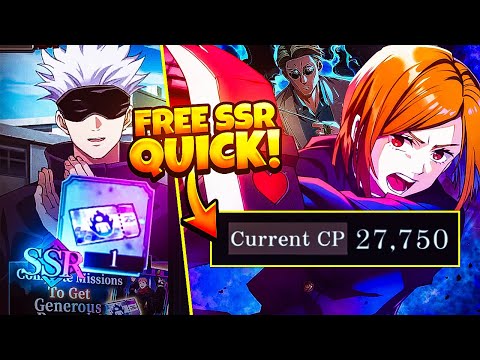 *FREE SSR CHARACTER* QUICKEST WAY TO POWER UP TO 27K CP - IT'S SIMPLE!  | JJK: Phantom Parade