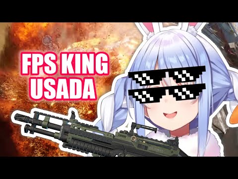 FPS King Usada "100 kills"【Hololive English Sub】