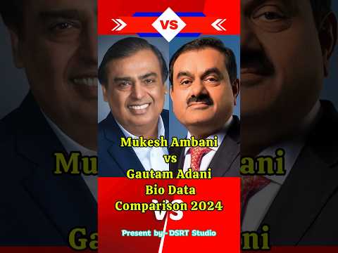 Ambani vs Adani 2024: The Battle of India’s Billionaires! | Wealth, Power & Influence Revealed!