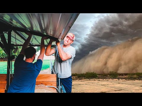 BRUTAL MONSOON STORM hits our farm! (the aftermath & cleanup)