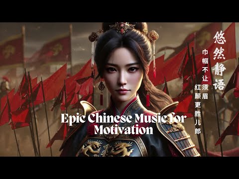 Epic Chinese music, timeless strength & courage of women, "The Song of Women’s Strength." 英姿飒爽 神采四溢