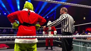 SANTA CLAUS vs. THE GRINCH | Top Talent Wrestling