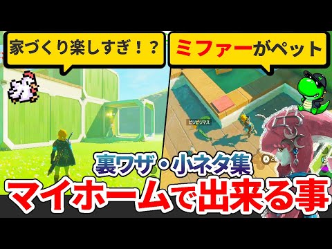 【ティアキン】マイホームで出来ること・裏技・小ネタ