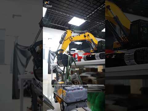 Nearly 40 catties excavator lifted!!!🤯ZE960Ghydraulic excavators #rchobby #rc #excavator