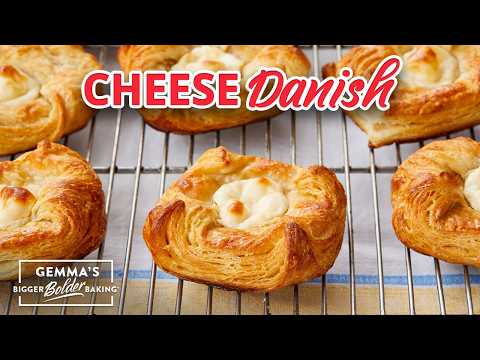 The Easiest Cheese Danish Recipe 🥐