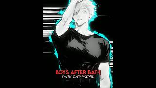 Boys After Bath Edit 🥵 #shorts #anime #viral #jujutsukaisen #edit #gojo #manga