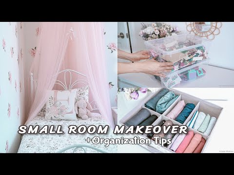 Small Room Makeover On A BUDGET | ORGANIZATION TIPS AND HACKS | Slow Living [SUB]