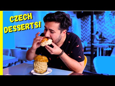 Traditional Czech Desserts & Sweets! | Prague Food & Travel Guide