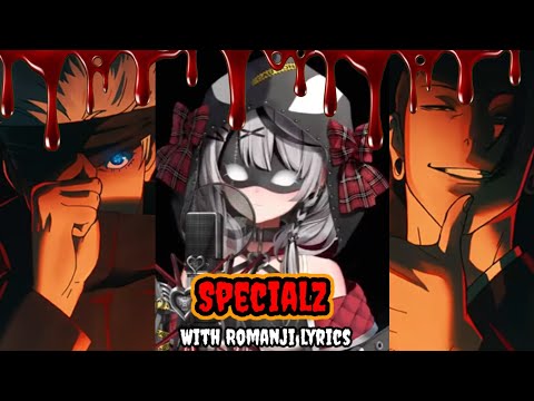 Sakamata Chloe sings - "SPECIALZ" (King Gnu) | With Romanji lyrics