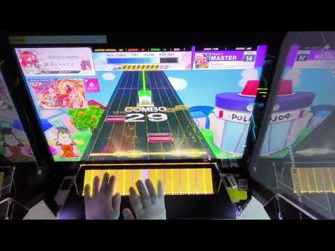 [CHUNITHM Luminous] Dokuru *Overturn* Master (1st try) (Unedited)