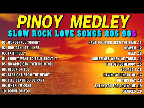 Nonstop Slow Rock Medley 💽 Best Lumang Tugtugin 🎶 Emerson Condino Nonstop Collection 2023